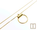 GARGANTILLA CIRCULO 18MM COLGANTE