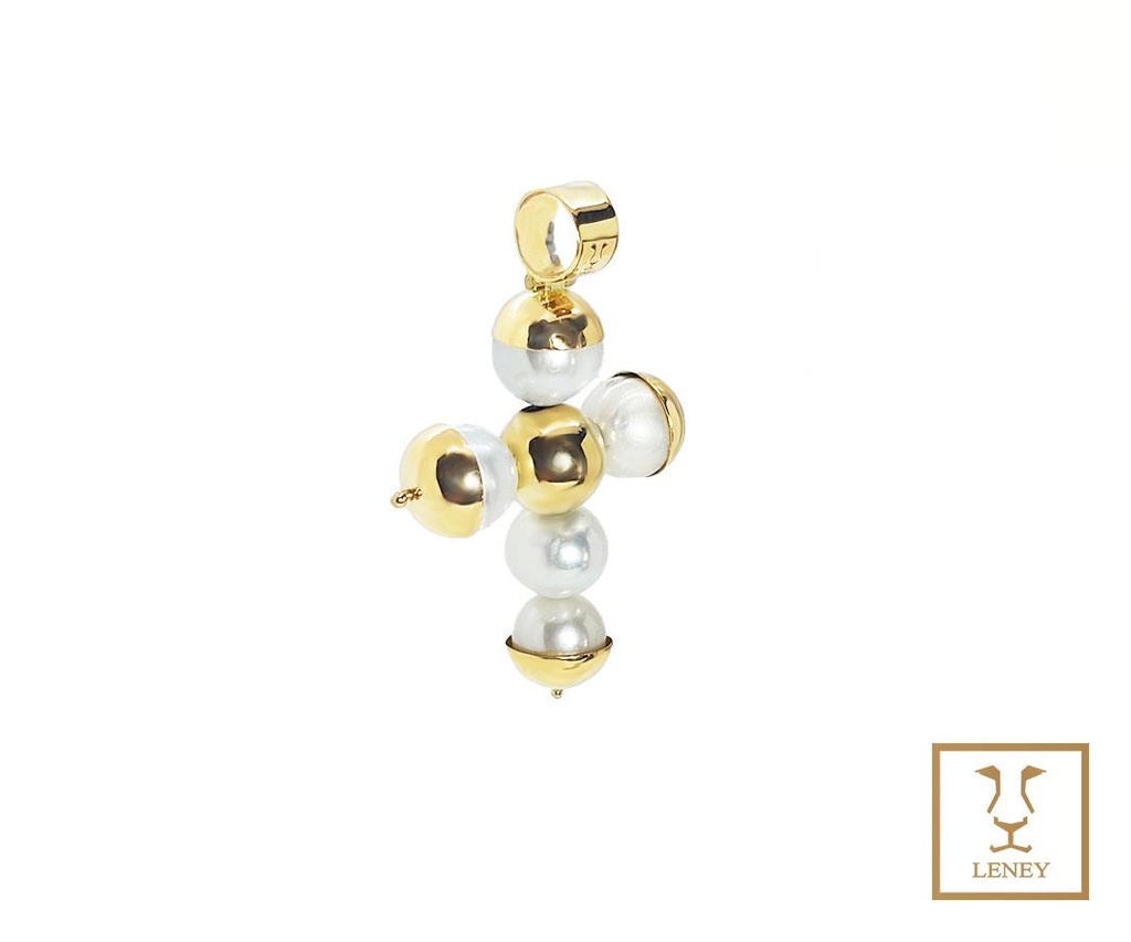 CRUZ PERLAS 8 Y 9MM