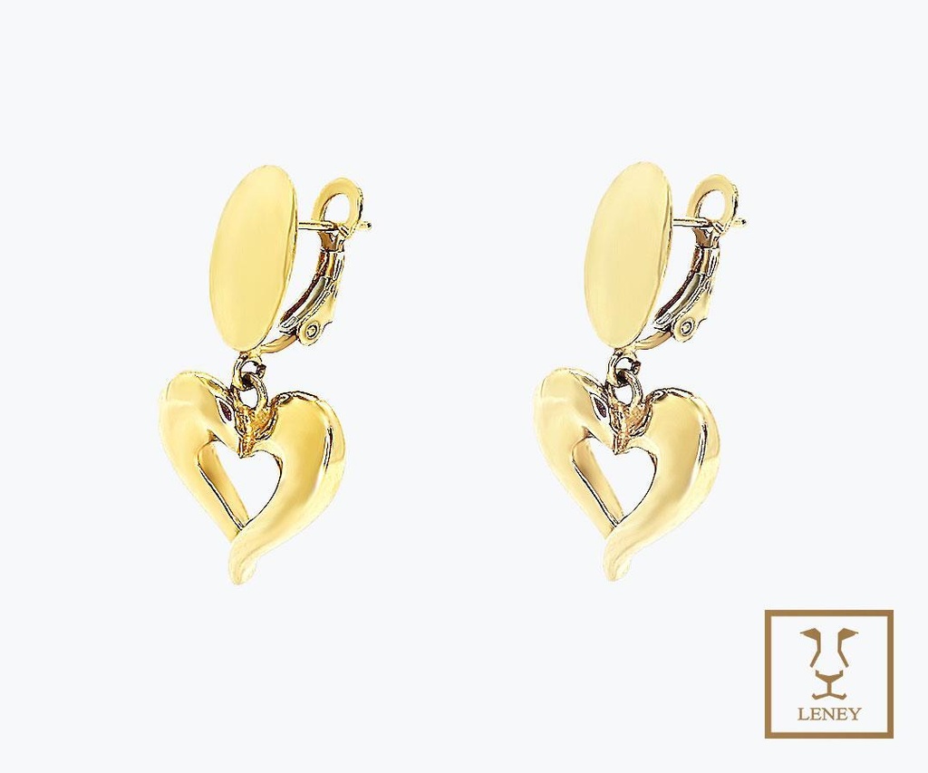 ARETE LARGO 33MM CORAZON