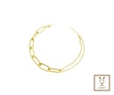 PULSERA 7 ESLABONES CLIP