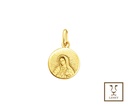 MEDALLA FOTOGRABADA CIRCULAR VIRGEN