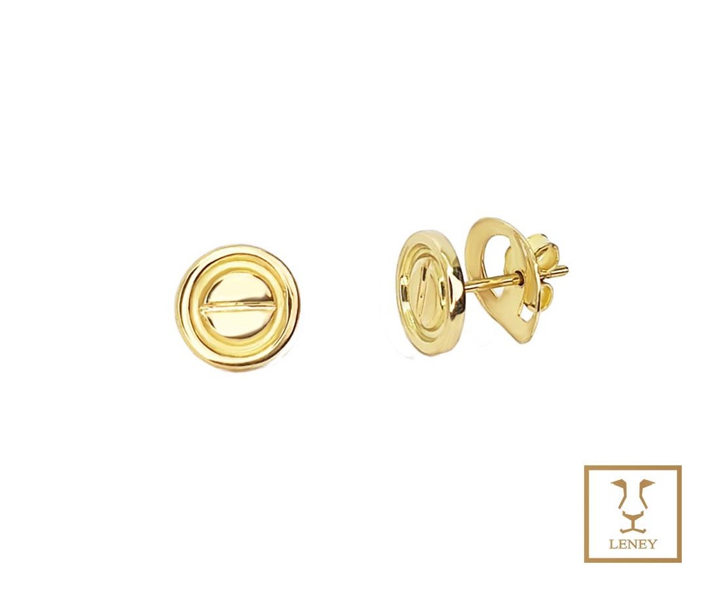 ARETE CARTIER TORNILLO 9MM DELGADO