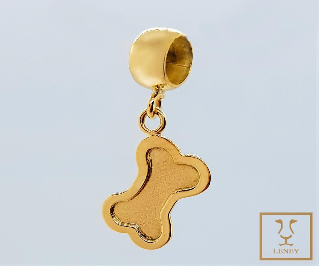 DIJE SEPARADOR HUESO DE PERRO