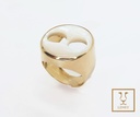 ANILLO GUCCI NACAR GRANDE