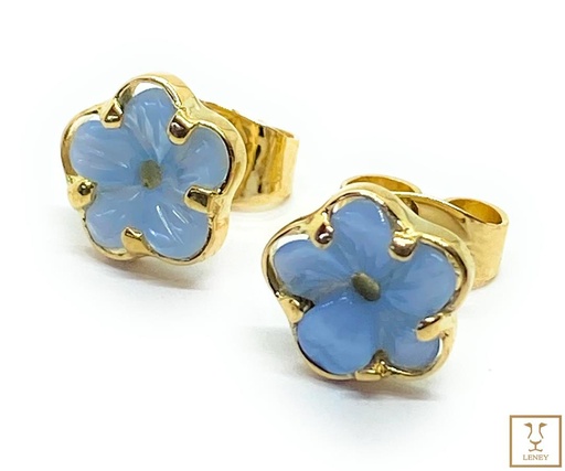 [1457W11] ARETE FLOR DE NACAR