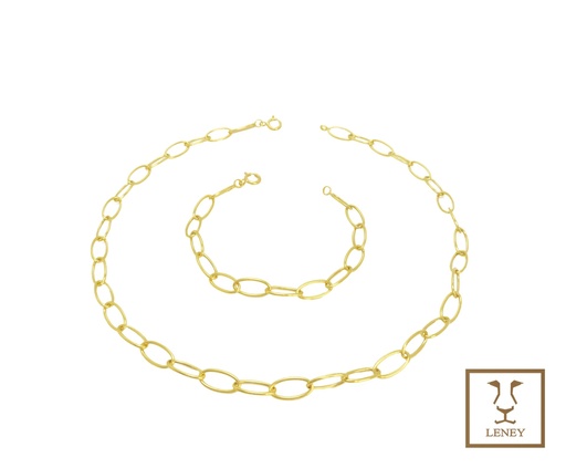 [1501W27] JUEGO 2 PIEZAS COLLAR