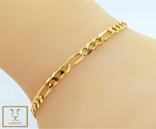 [1512W4] PULSERA CARTIER 3X1 FIGARO