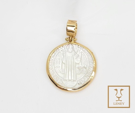 [1367W14] MEDALLA NACAR SAN BENITO