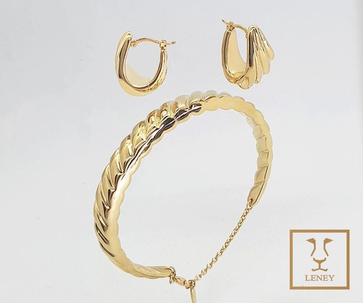 [1360W4] JUEGO 2 PIEZAS PULSERA