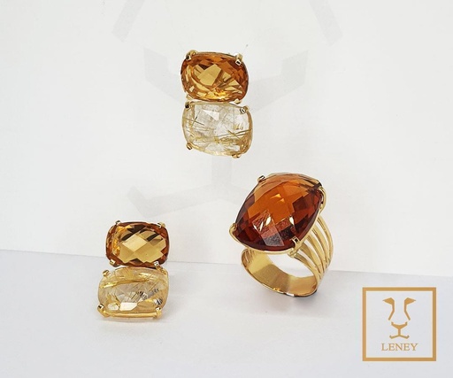 [1359W5] JUEGO 2 PIEZAS ANILLO