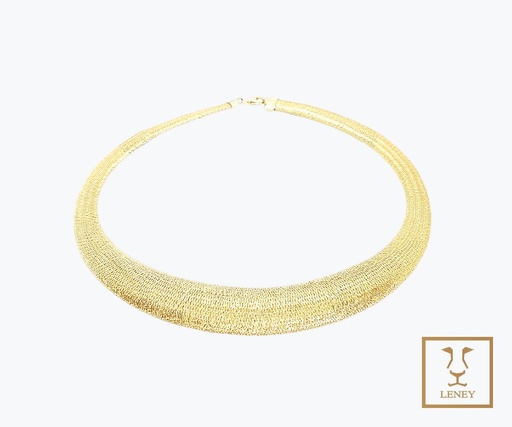 [1476W107] GARGANTILLA OMEGA CONVEXA TEJIDO