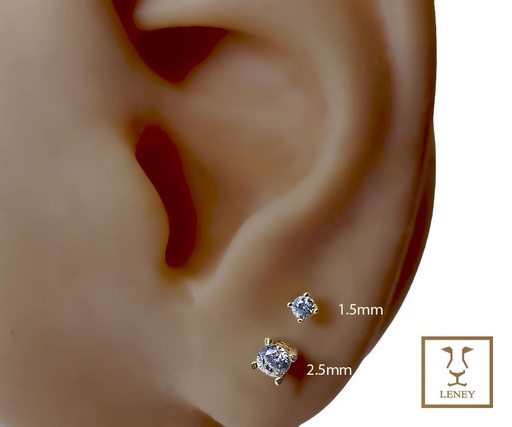 [1397W46] ARETE TOPO CIRCON 2.5MM