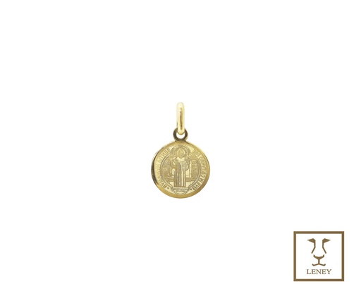 [1590W60] MEDALLA SAN BENITO REDONDA