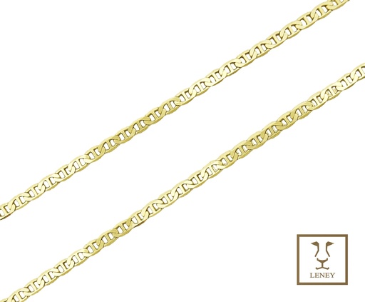 [1547W13] CADENA GUCCI PLANA BRILLOSA