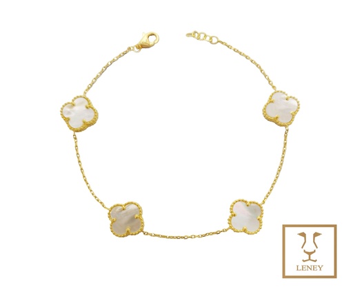 [1549W12] PULSERA VAN CLEEF ALHAMBRA