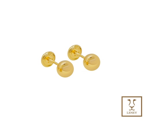 [1525W17] ARETE ORTOPEDICO BOLITA ORO 4MM