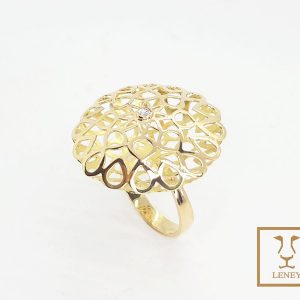 ANILLO CIRCULO CALADO