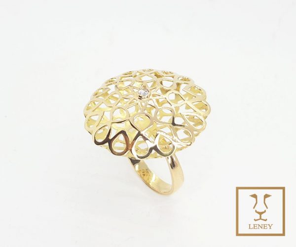 ANILLO CIRCULO CALADO