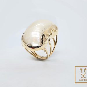 ANILLO CUPULA NACAR CURVO