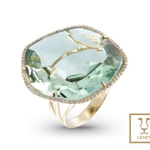 ANILLO PRASIOLITE