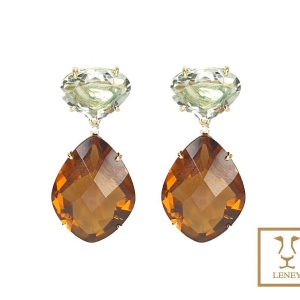 ARETE LARGO 33MM PRASIOLITE