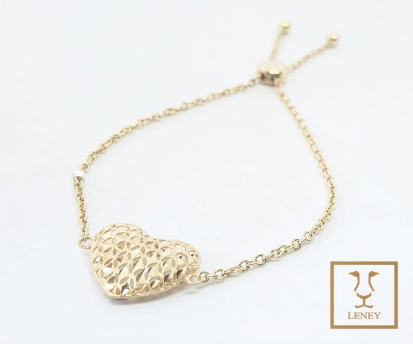 PULSERA CORAZON CALADO