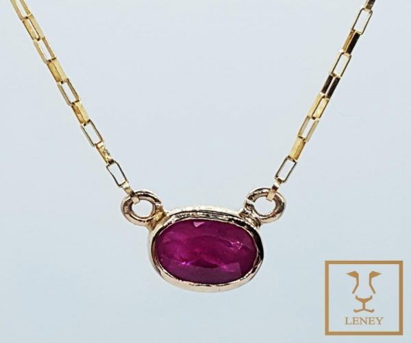 GARGANTILLA  RUBI  OVAL