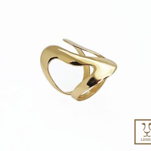 ANILLO CORAZON CALADO