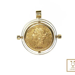 DIJE GIROSCOPIO MONEDA