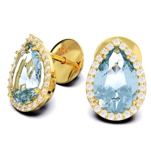 ARETE GOTA AGUAMARINA