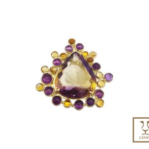 ANILLO GOTA AMETRINO