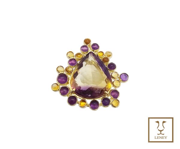 ANILLO GOTA AMETRINO